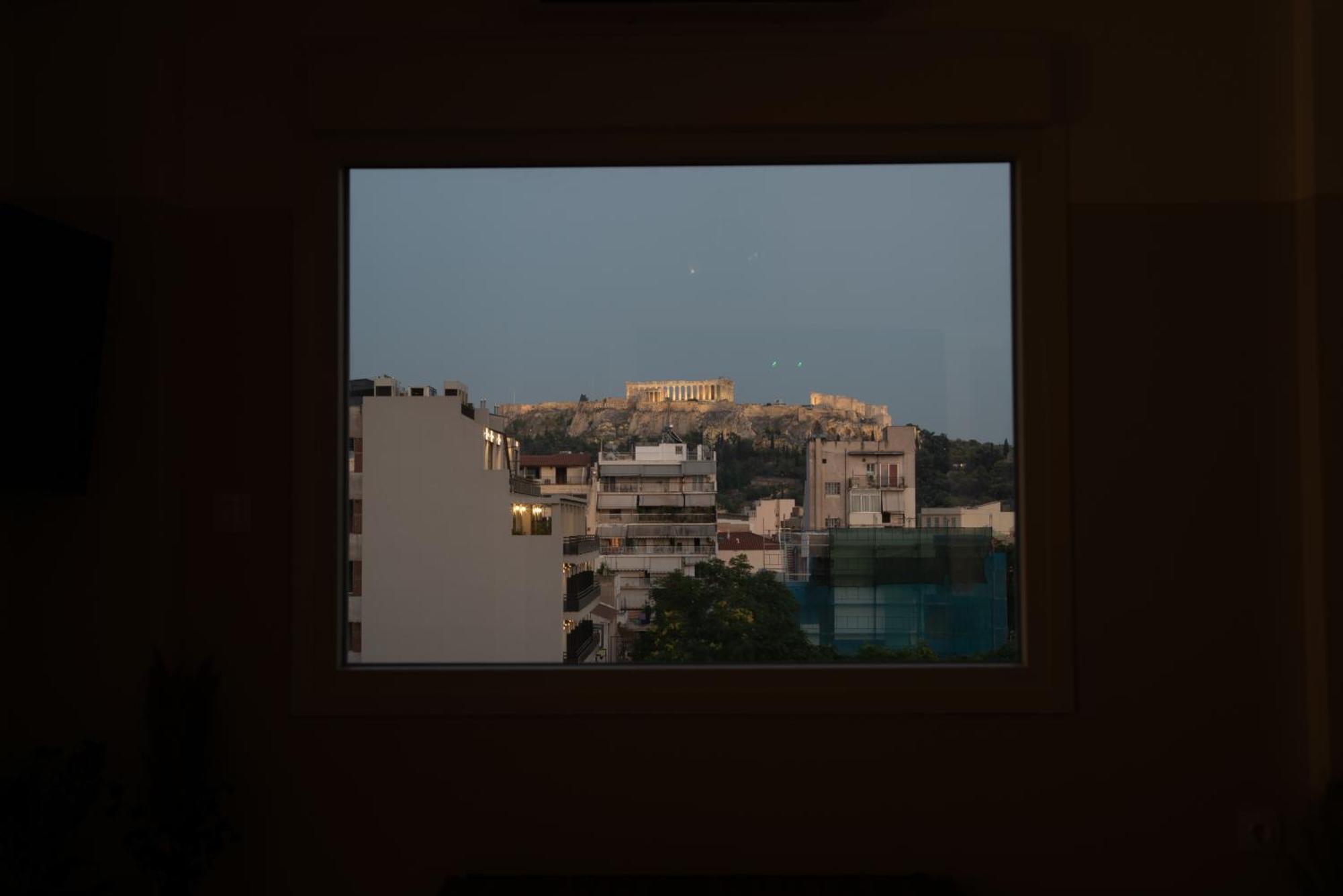 Stunning Acropolis View - 500M Metro - At Historical Center Apartment Atena Exterior foto